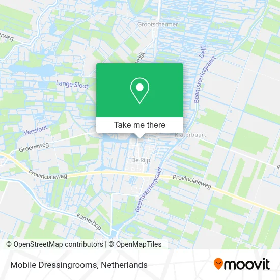 Mobile Dressingrooms map