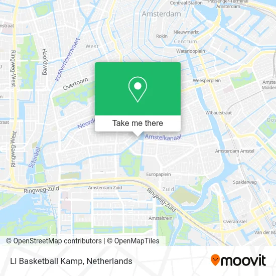 Ll Basketball Kamp map