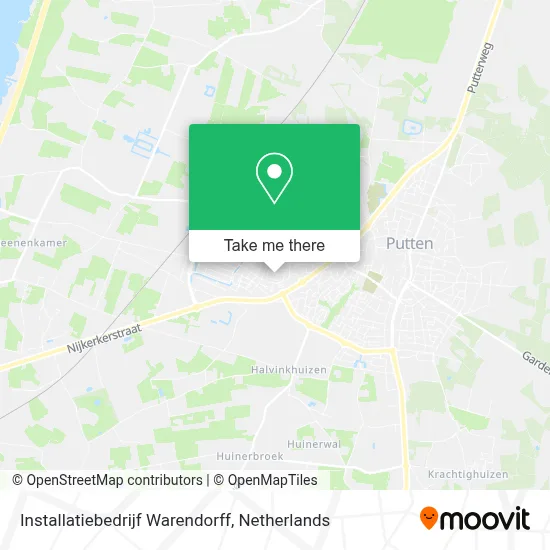 Installatiebedrijf Warendorff map