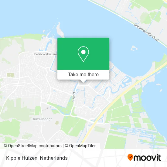 Kippie Huizen map