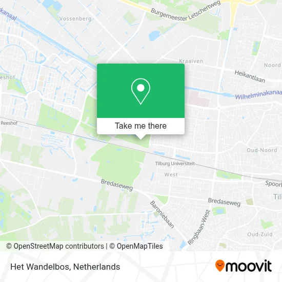 Het Wandelbos map