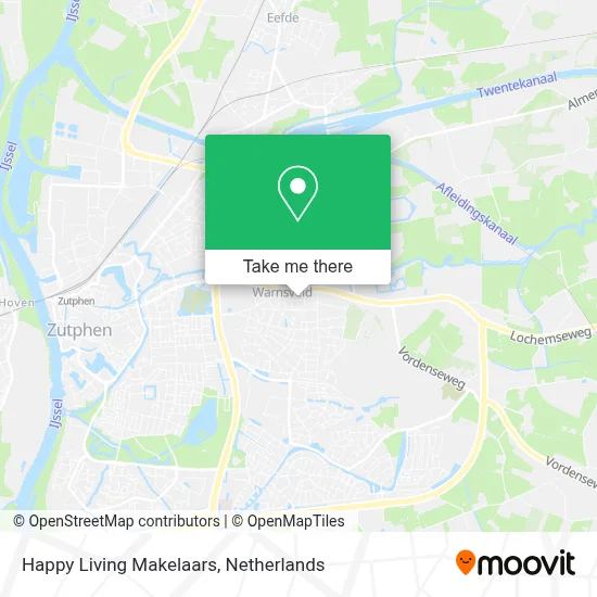 Happy Living Makelaars map
