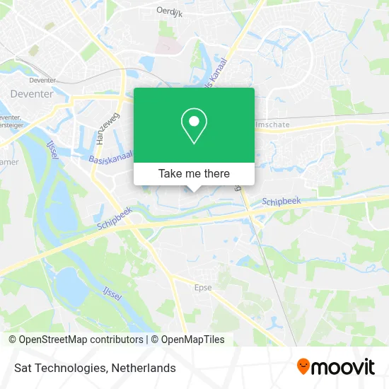 Sat Technologies map