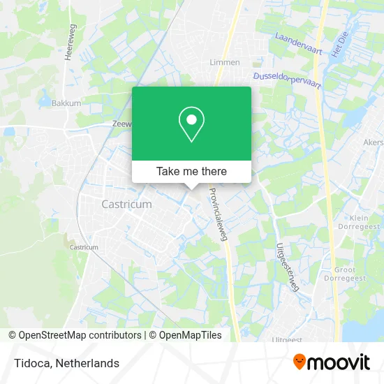 Tidoca map