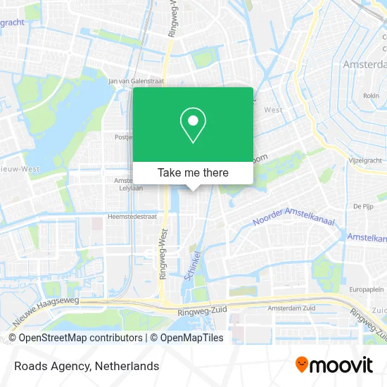 Roads Agency map