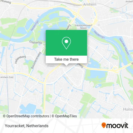 Yourracket map