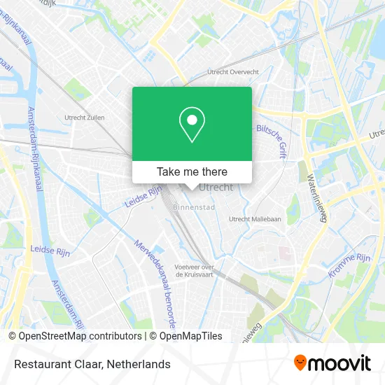 Restaurant Claar map