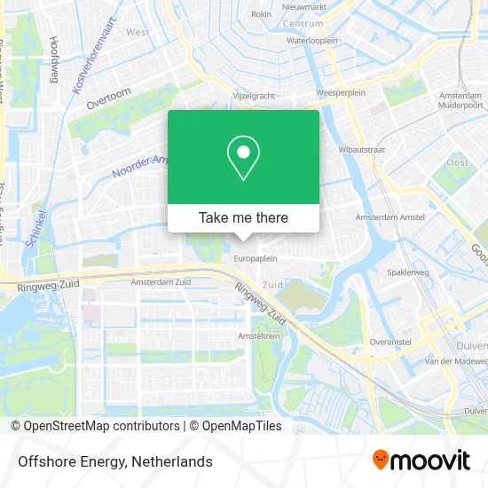 Offshore Energy map