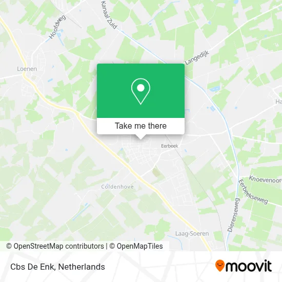 Cbs De Enk map