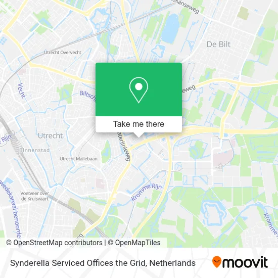 Synderella Serviced Offices the Grid map