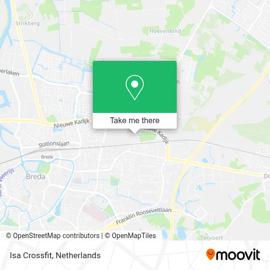 Isa Crossfit map