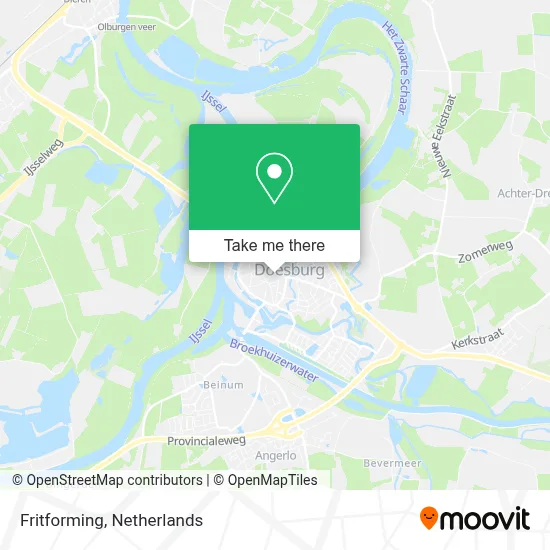 Fritforming map
