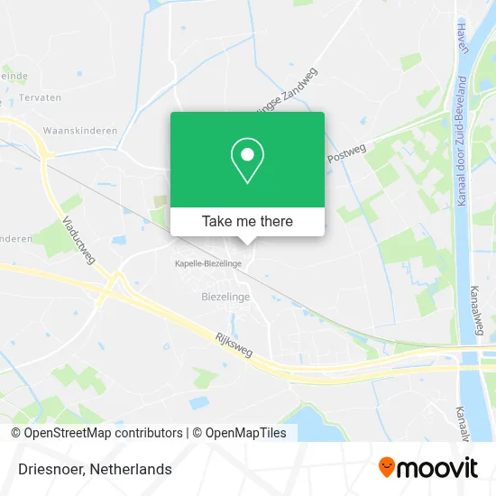 Driesnoer map