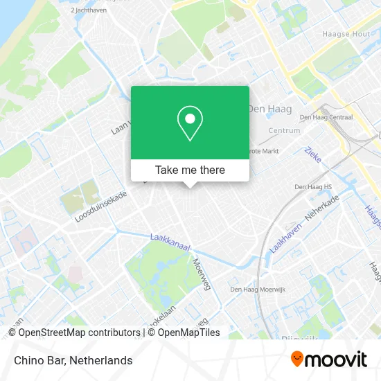 Chino Bar map