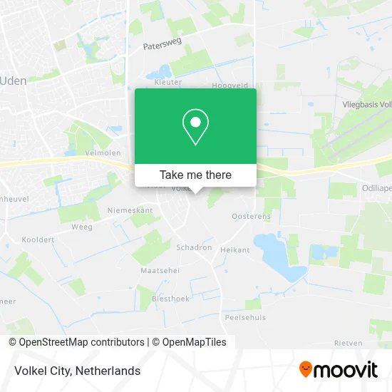 Volkel City map