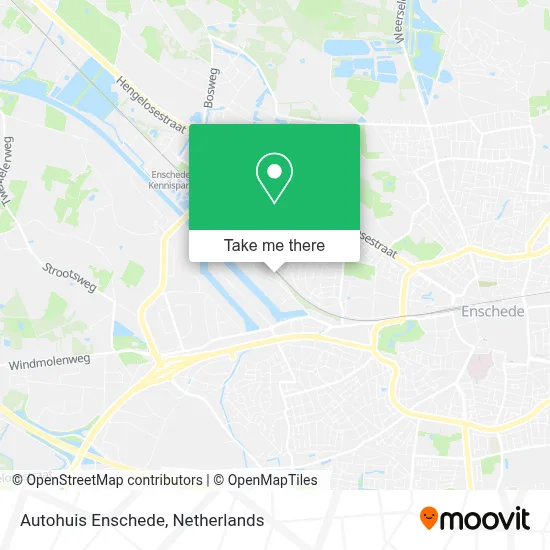 Autohuis Enschede map