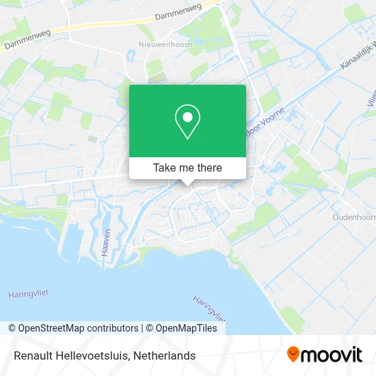 Renault Hellevoetsluis map