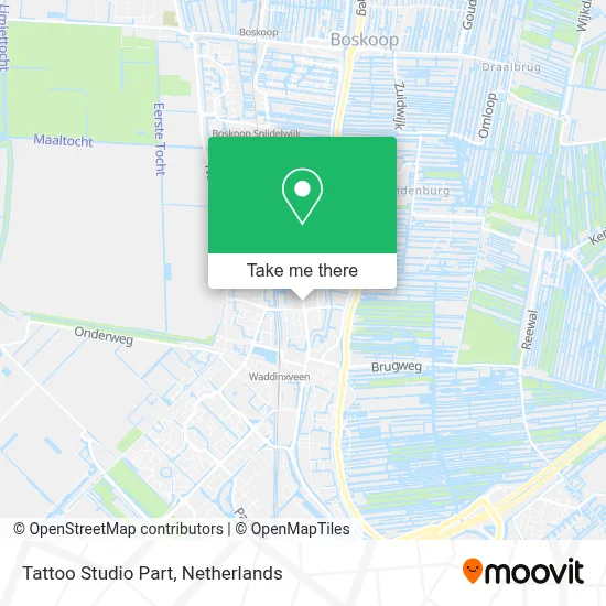 Tattoo Studio Part map