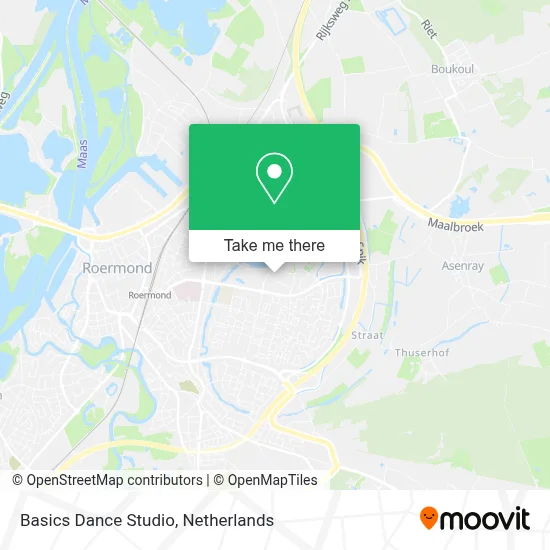 Basics Dance Studio Karte