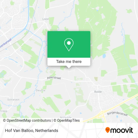 Hof Van Balloo map