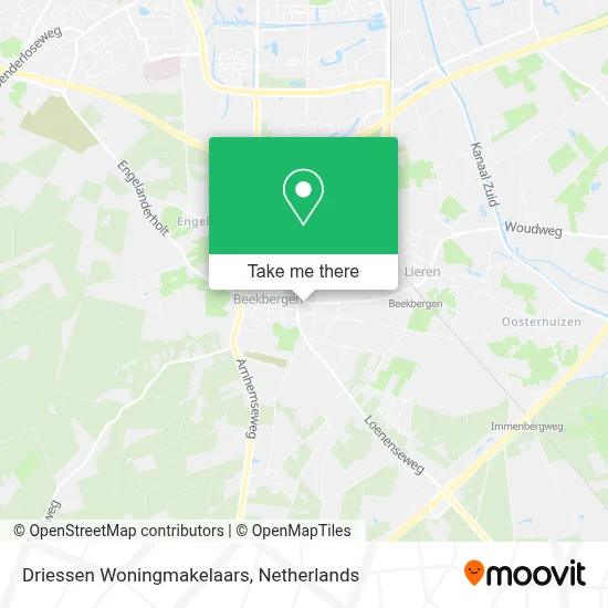 Driessen Woningmakelaars map