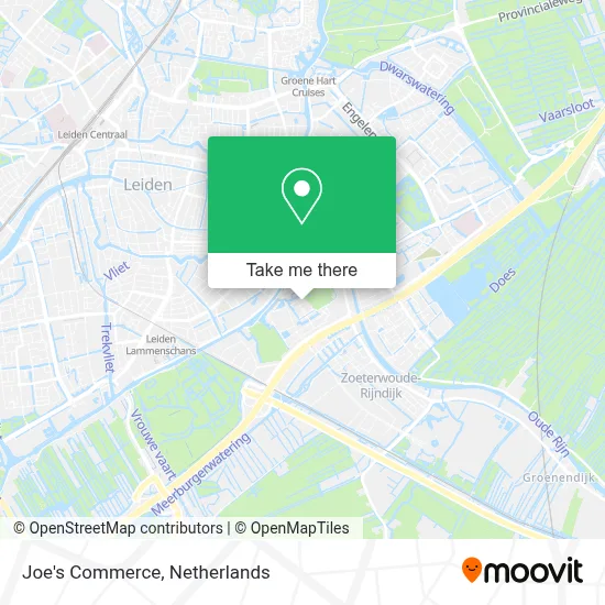 Joe's Commerce map