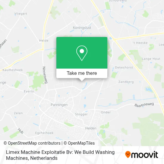 Limex Machine Exploitatie Bv: We Build Washing Machines map