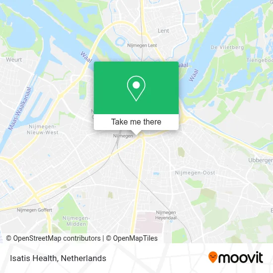 Isatis Health map