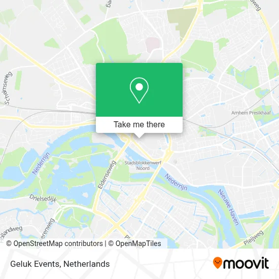 Geluk Events map
