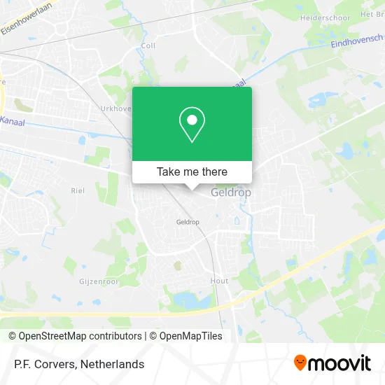 P.F. Corvers map