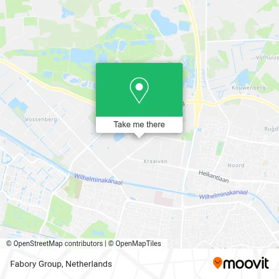 Fabory Group map
