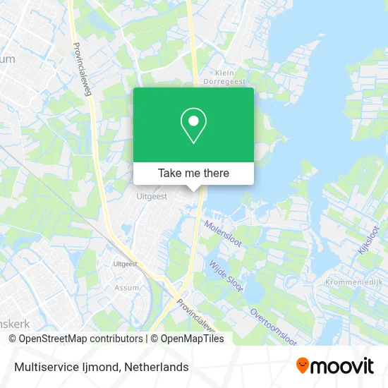 Multiservice Ijmond map