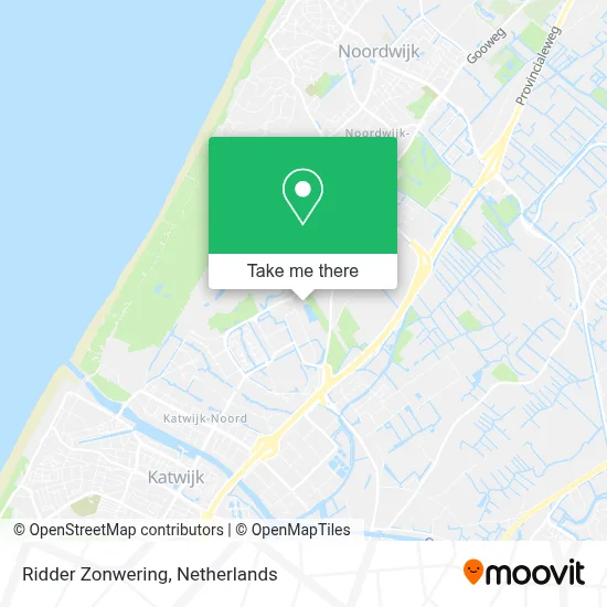 Ridder Zonwering map
