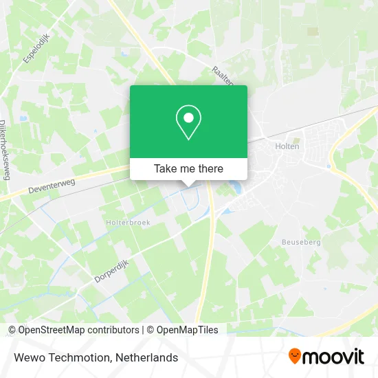 Wewo Techmotion map