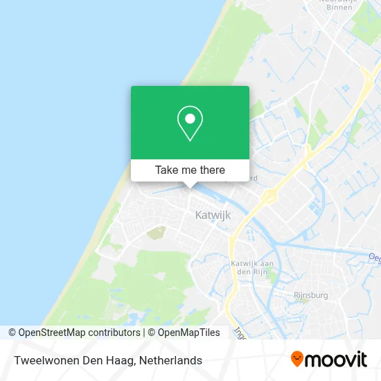 Tweelwonen Den Haag map
