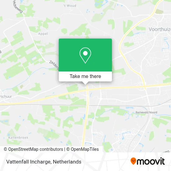 Vattenfall Incharge Karte