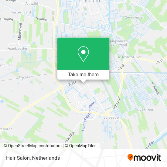 Haarzaak map