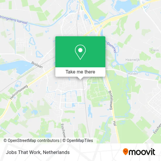 Jobs That Work map