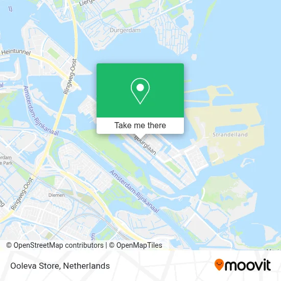 Ooleva Store map