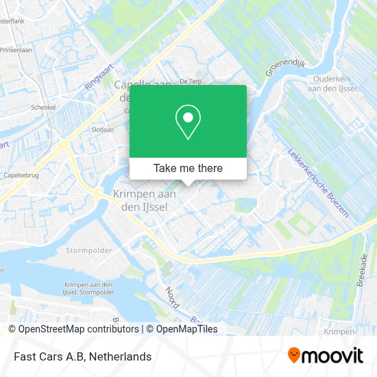 Fast Cars A.B map