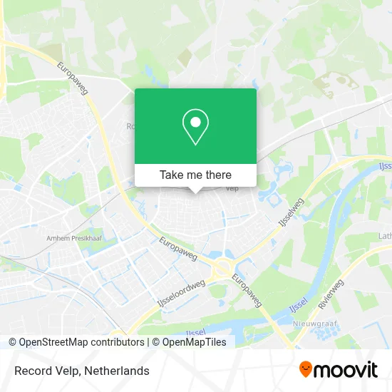 Record Velp map