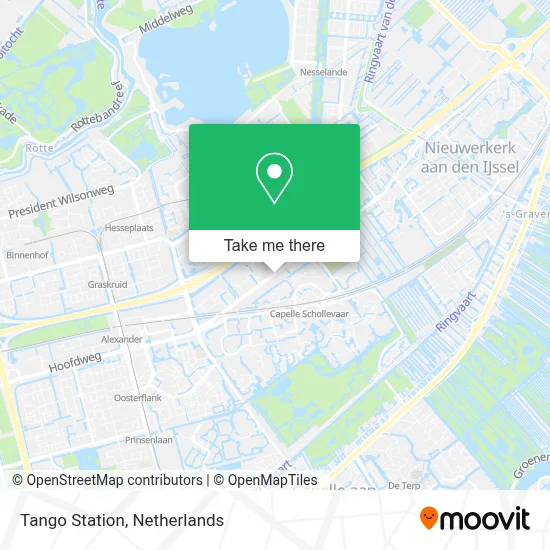 Tango Station map