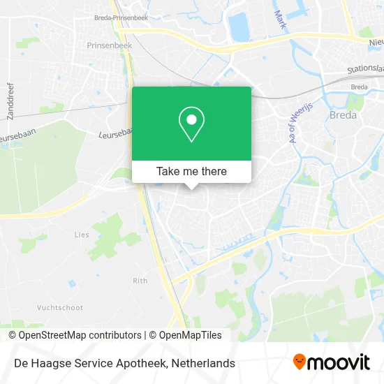 De Haagse Service Apotheek map