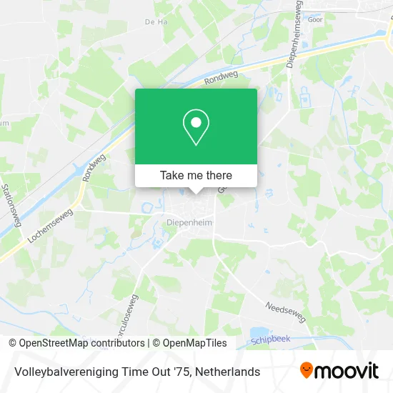 Volleybalvereniging Time Out '75 map