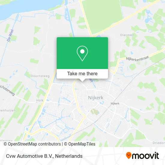 Cvw Automotive B.V. map