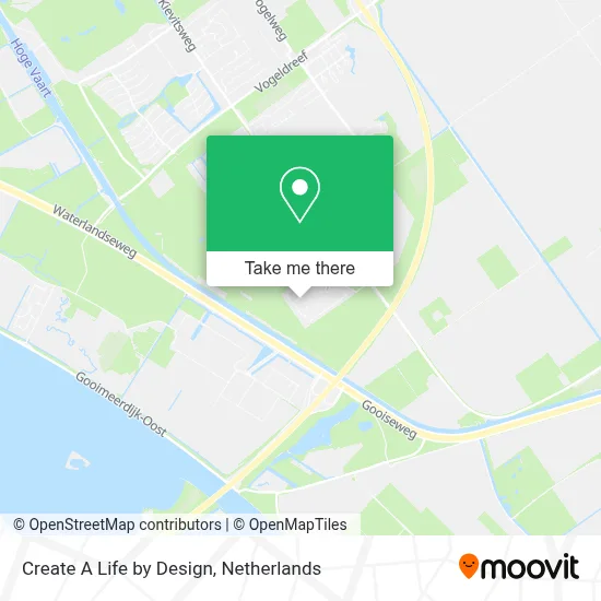 Create A Life by Design map