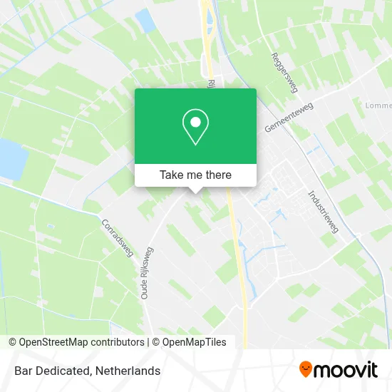 Bar Dedicated map