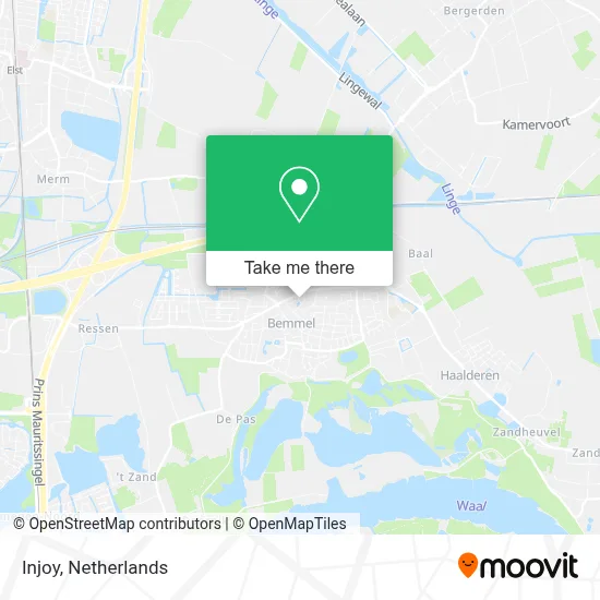 Injoy map
