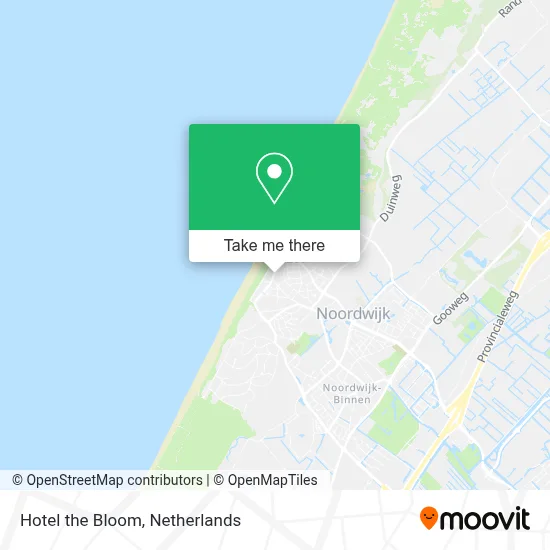 Hotel the Bloom map