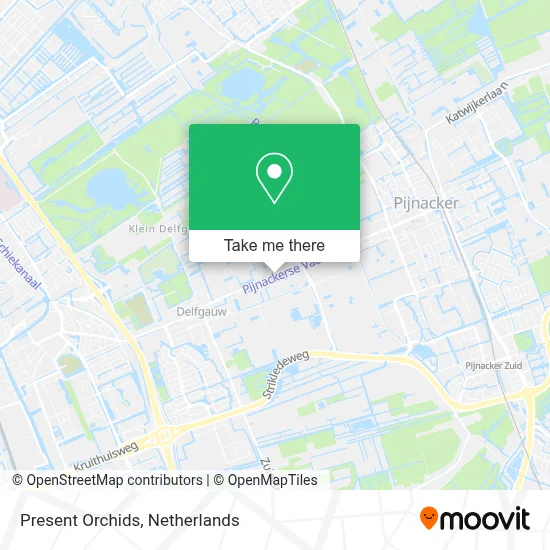 Present Orchids map
